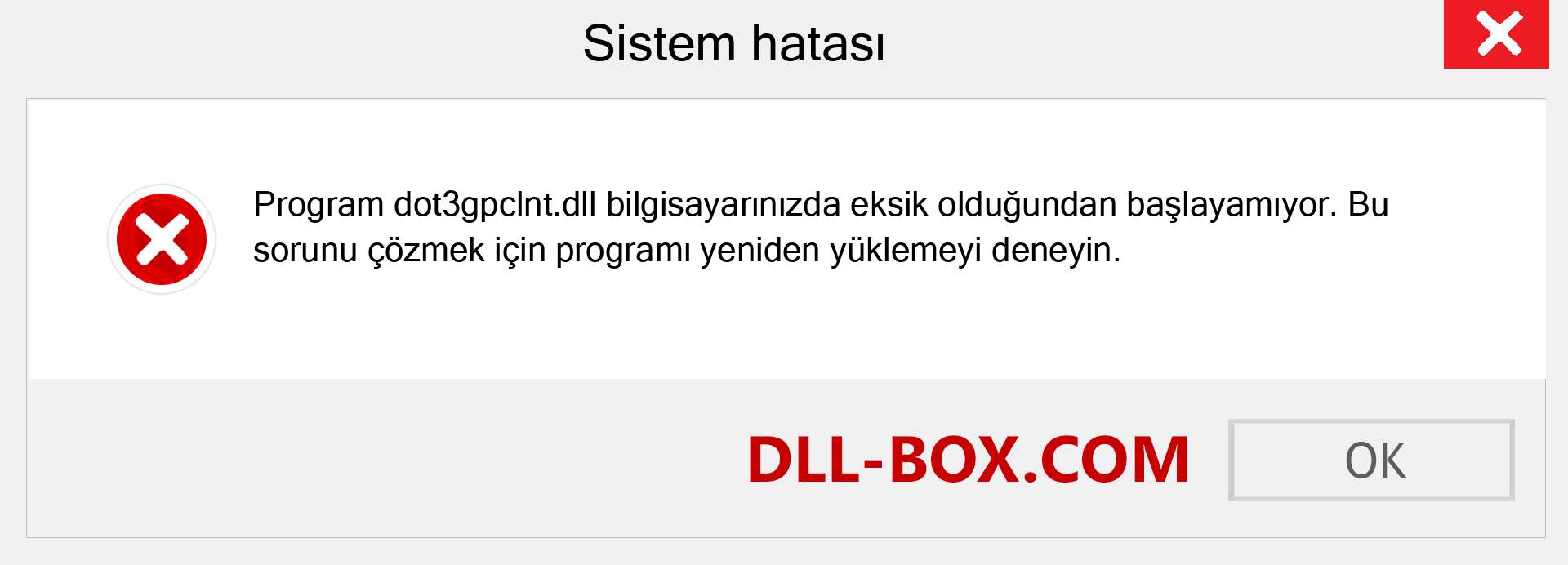 dot3gpclnt.dll dosyası eksik mi? Windows 7, 8, 10 için İndirin - Windows'ta dot3gpclnt dll Eksik Hatasını Düzeltin, fotoğraflar, resimler